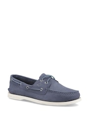 Sperry Blue Authentic 2 Eye Boat Shoes - Image 2 of 4