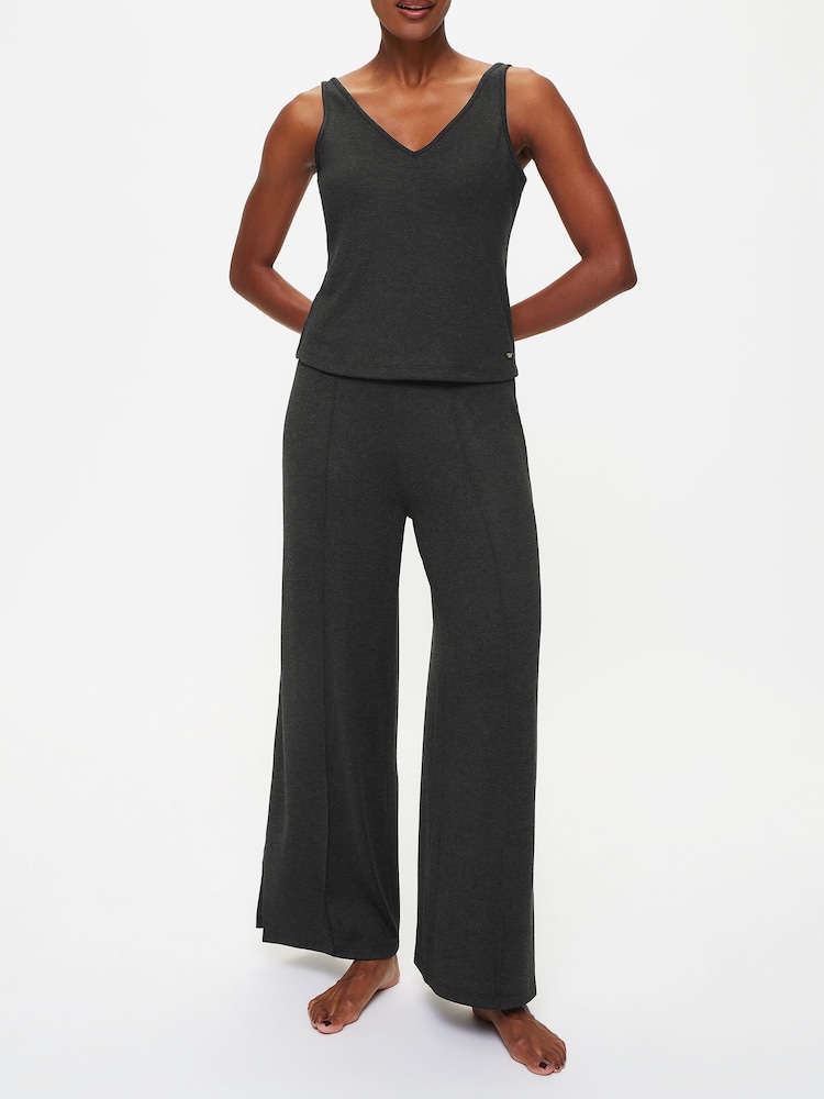 KBX Black Marie Brushed Cami Top - Image 1 of 4
