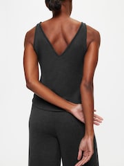 KBX Black Marie Brushed Cami Top - Image 2 of 4