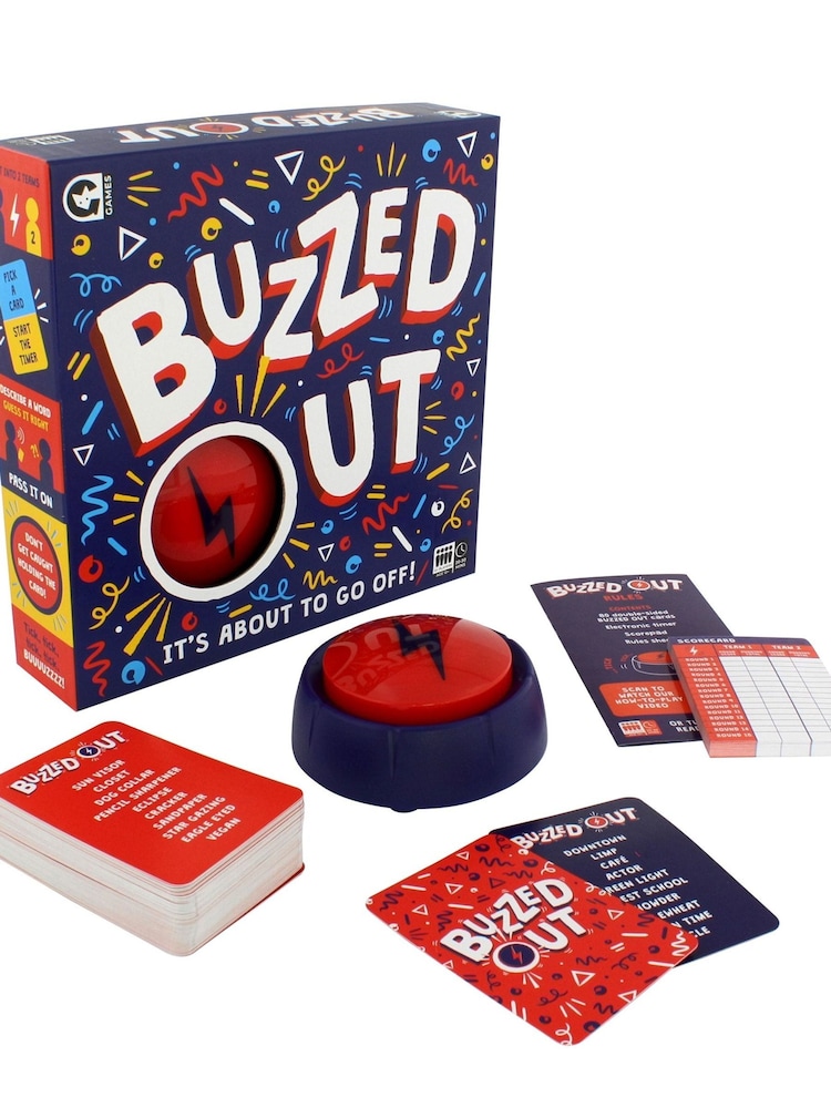 Ginger Fox Blue Buzzed Out Family Game - Image 4 of 4 Ginger Fox Blue Buzzed Out Family Game - Image 4 of 4