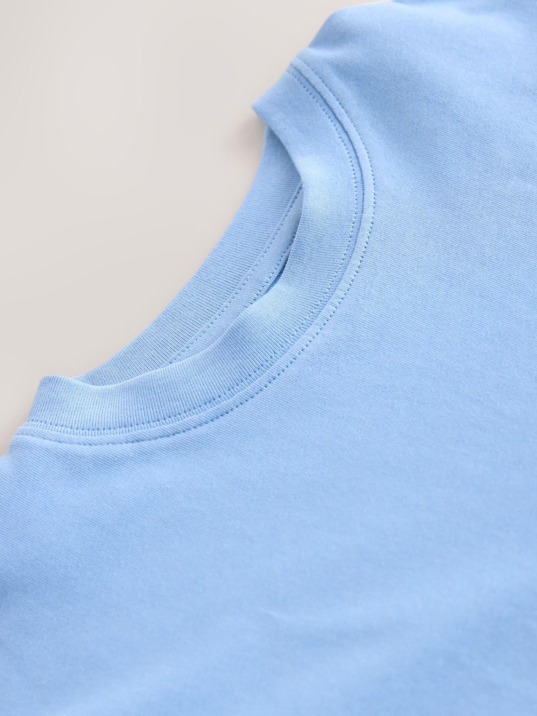 Buy Light Blue Relaxed Fit Short Sleeve T-Shirt (3-16yrs) from the