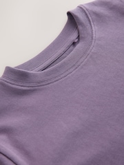 Morado suave - Camiseta de manga corta (3-16años) - Imagen 3 de 4