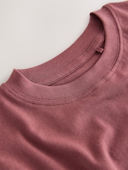 Berry Red Regular Fit Short Sleeve T-Shirt (3-16yrs) - Image 4 of 4