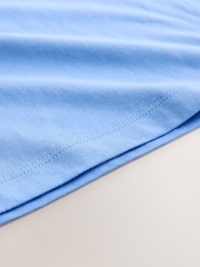 Light Blue Regular Fit Short Sleeve T-Shirt (3-16yrs) - Image 3 of 4