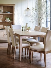 Willis & Gambier Set of 6 Brown Toulon Dining Tables and Chairs - Image 1 of 7