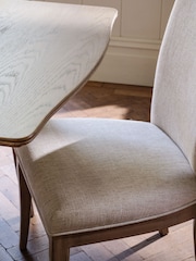 Willis & Gambier Set of 6 Brown Toulon Dining Tables and Chairs - Image 3 of 7