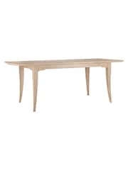 Willis & Gambier Set of 6 Brown Toulon Dining Tables and Chairs - Image 6 of 7