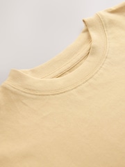 Soft Yellow Relaxed Fit Short Sleeve T-Shirt (3-16yrs) - Image 3 of 4