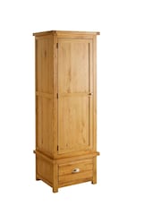 Birlea Brown Woburn Single, 1 Drawer Wardrobe - Image 5 of 5