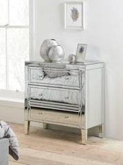 Birlea Mirrored Valencia 3 + 2 3 Drawer Chest - Image 1 of 10