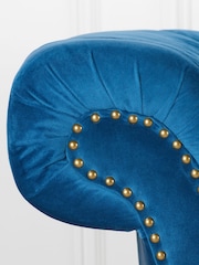 Birlea Blue Chester 3 Seater Sofas - Image 5 of 6