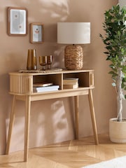 Birlea Oak Axel Console Table - Image 2 of 8