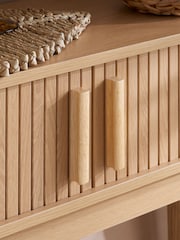 Birlea Oak Axel Console Table - Image 5 of 8