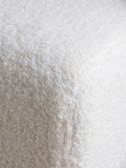 Birlea White Ellwood Boucle Armchair - Image 5 of 8