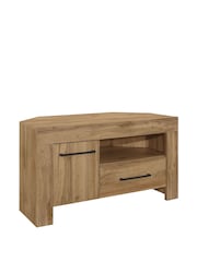 Birlea Oak Compton Corner TV Unit - Image 3 of 3
