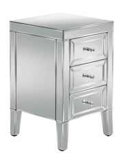 Birlea Mirrored Valencia 2 Drawer 3 Drawer Bedside - Image 12 of 12
