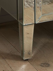 Birlea Mirrored Valencia 2 Drawer 3 Drawer Bedside - Image 2 of 12