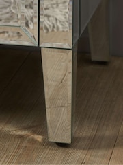 Birlea Mirrored Valencia 2 Drawer 3 Drawer Bedside - Image 3 of 12
