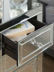 Birlea Mirrored Valencia 2 Drawer 3 Drawer Bedside - Image 5 of 12
