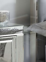 Birlea Mirrored Valencia 2 Drawer 3 Drawer Bedside - Image 6 of 12