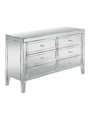 Birlea Mirrored Valencia 6 Drawer Chest - Image 8 of 8