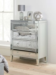 Birlea Mirrored Valencia 3 + 2 5 Drawer Chest - Image 1 of 11