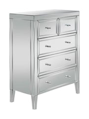Birlea Mirrored Valencia 3 + 2 5 Drawer Chest - Image 11 of 11