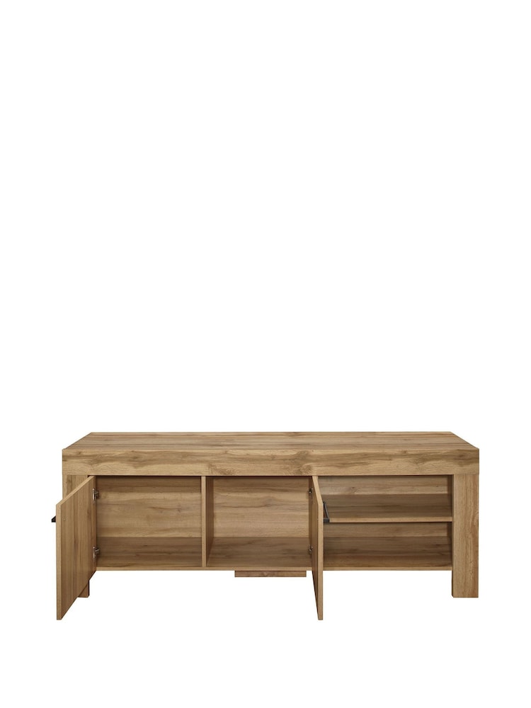 Birlea Oak Compton TV Unit - Image 2 of 3