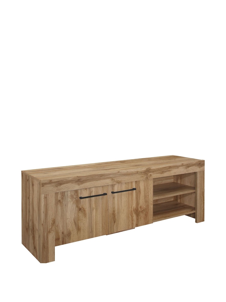 Birlea Oak Compton TV Unit - Image 3 of 3