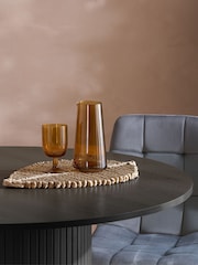 Birlea Black Axel Round Fluted Dining Table - Image 5 of 5