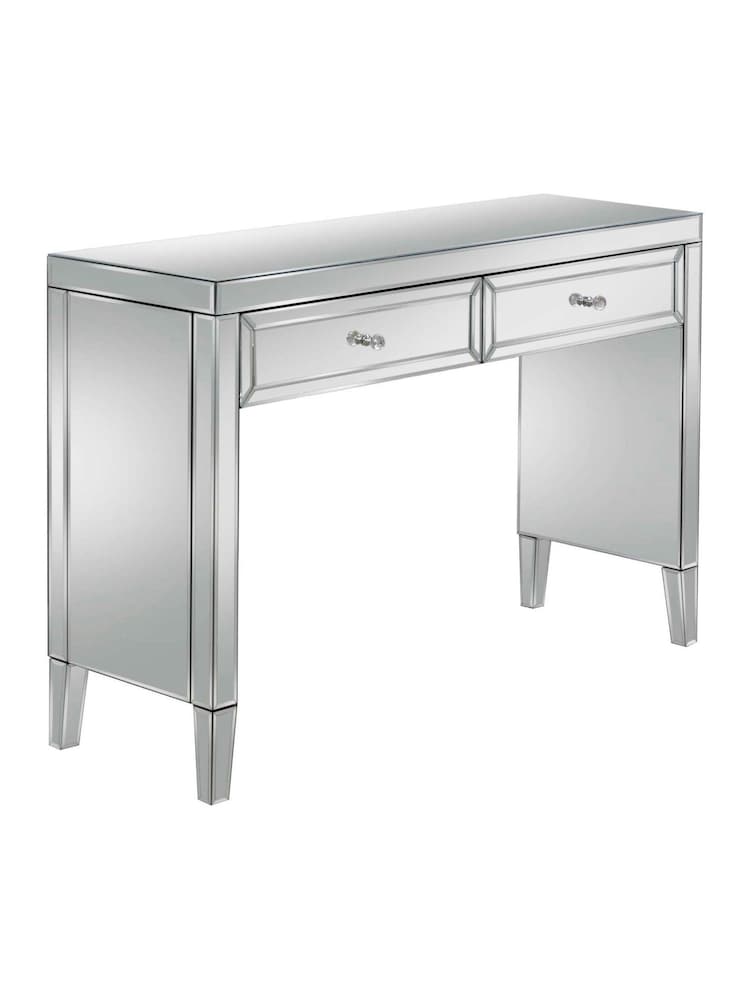 Birlea Mirrored Valencia 2 Drawer Dressing Table - Image 8 of 8