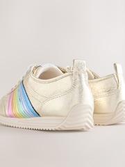 Little Bird by Jools Oliver Metallic Rainbow Trainers - Imaginea 4 din 5