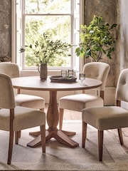 Willis & Gambier Oak Cannes Round Table - Image 1 of 5