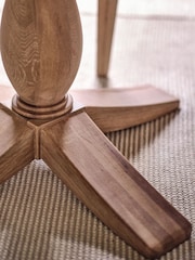 Willis & Gambier Oak Cannes Round Table - Image 2 of 5