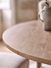 Willis & Gambier Oak Cannes Round Table - Image 4 of 5