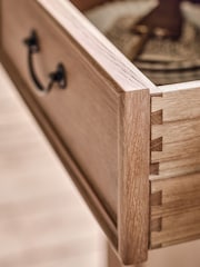 Willis & Gambier Oak Cannes 2 Drawer Sideboard - Image 5 of 7