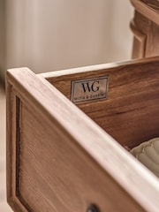 Willis & Gambier Oak Cannes 2 Drawer Sideboard - Image 6 of 7