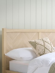 Birlea Oak Herringford Bed - Image 2 of 5