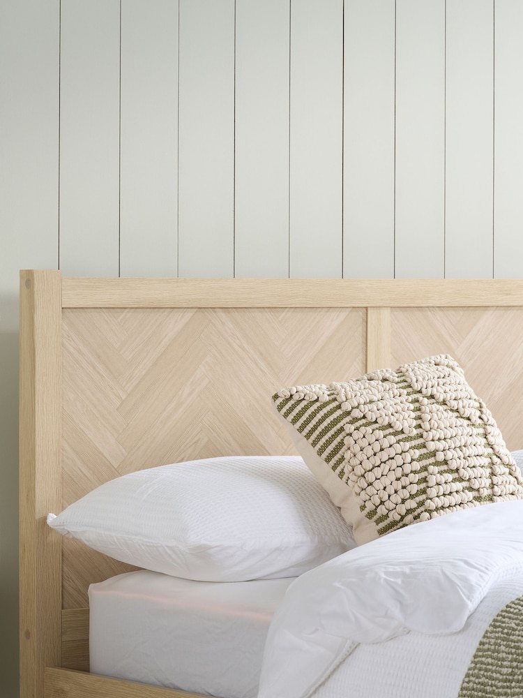 Birlea Oak Herringford Bed - Image 2 of 5