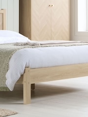 Birlea Oak Herringford Bed - Image 3 of 5