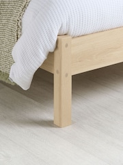Birlea Oak Herringford Bed - Image 4 of 5