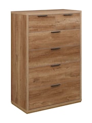 Birlea Oak Stockwell 6 Drawer Chest - Image 5 of 5