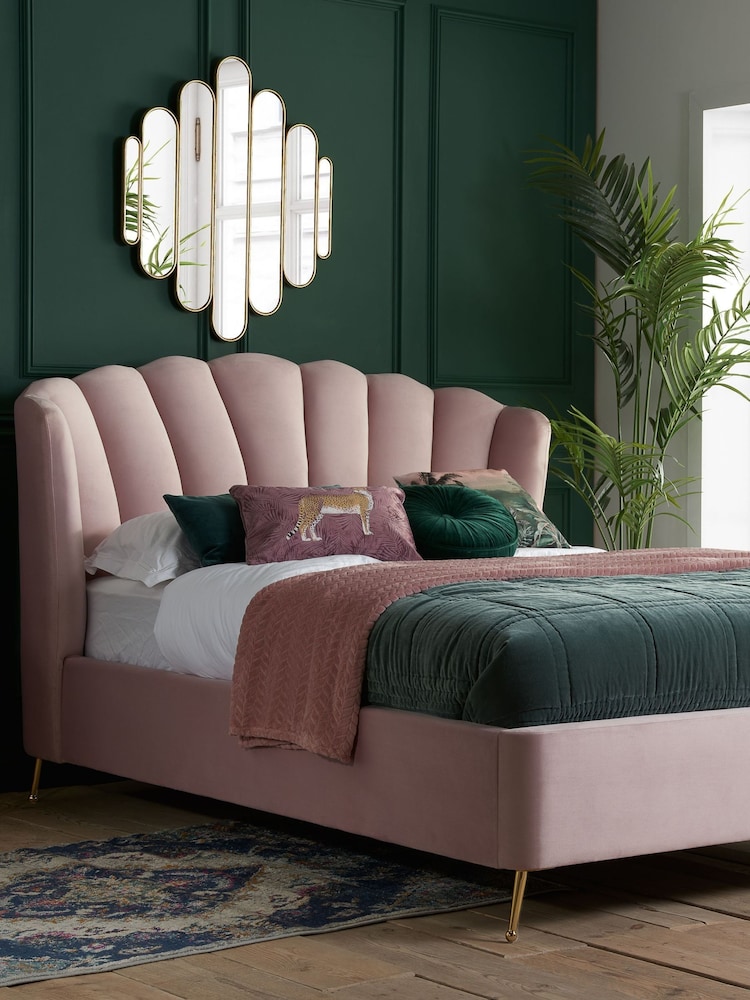 Birlea Pink Lottie End Lift Ottoman Storage Bed - Image 1 of 6