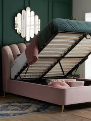 Birlea Pink Lottie End Lift Ottoman Storage Bed - Image 2 of 6