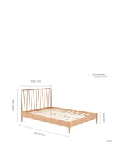Birlea Oak Jesper Bed - Image 8 of 10