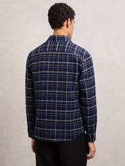 Reiss Navy Sam Shirt - Image 4 of 6