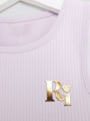 River Island Purple Girls Tank Top Runner Set - Image 3 of 5