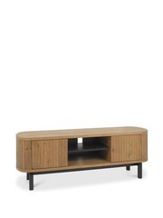 Bentley Designs Scandi Oak Vega Entertainment Unit Table - Image 2 of 4