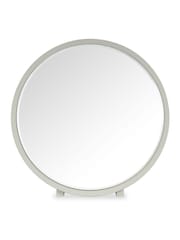 Bentley Designs Scandi Oak Soft Grey Larsen Vanity Mirror - Image 3 of 5