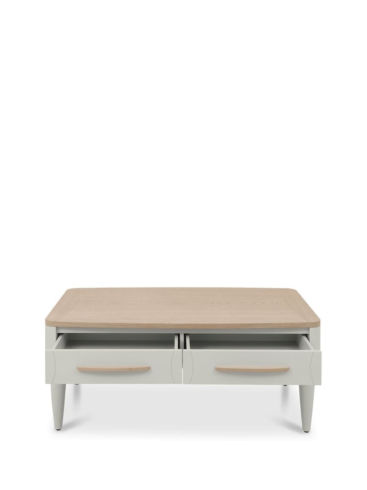 Bentley Designs Scandi Oak Soft Grey Larsen Coffee Table Sideboard - Image 5 of 5